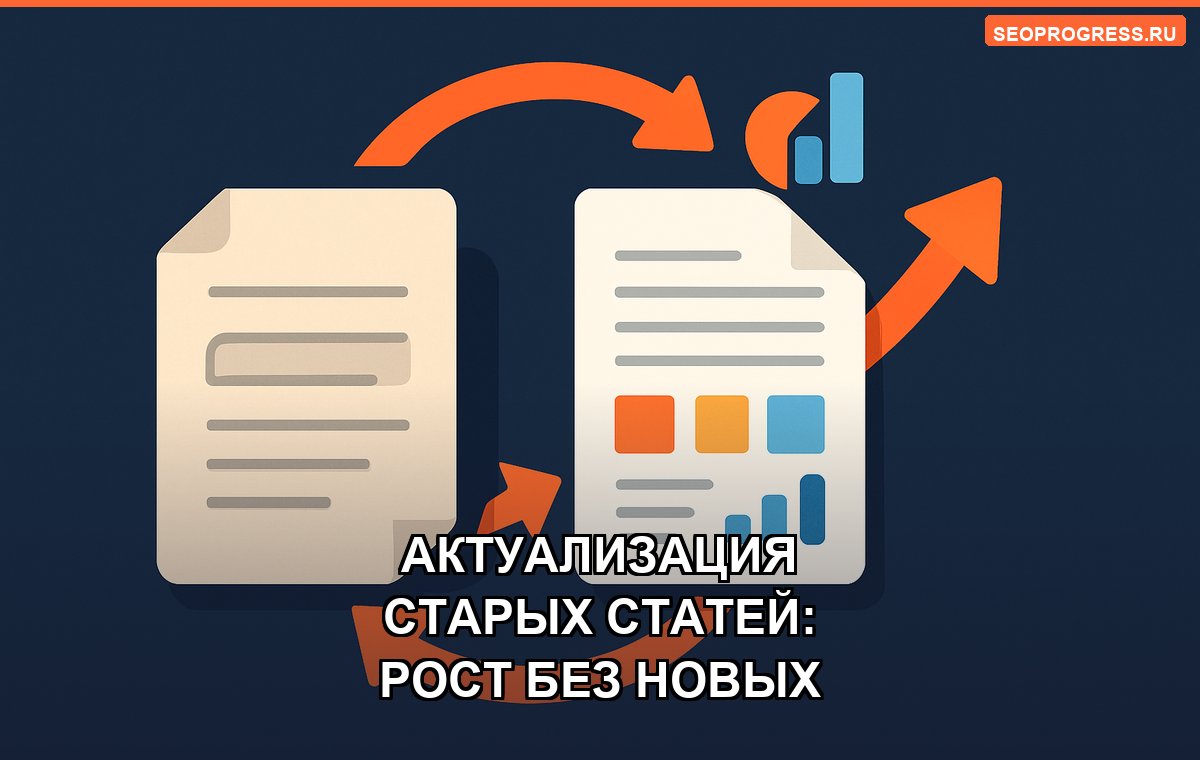 Актуализация старых статей: как удвоить трафик без новых текстов