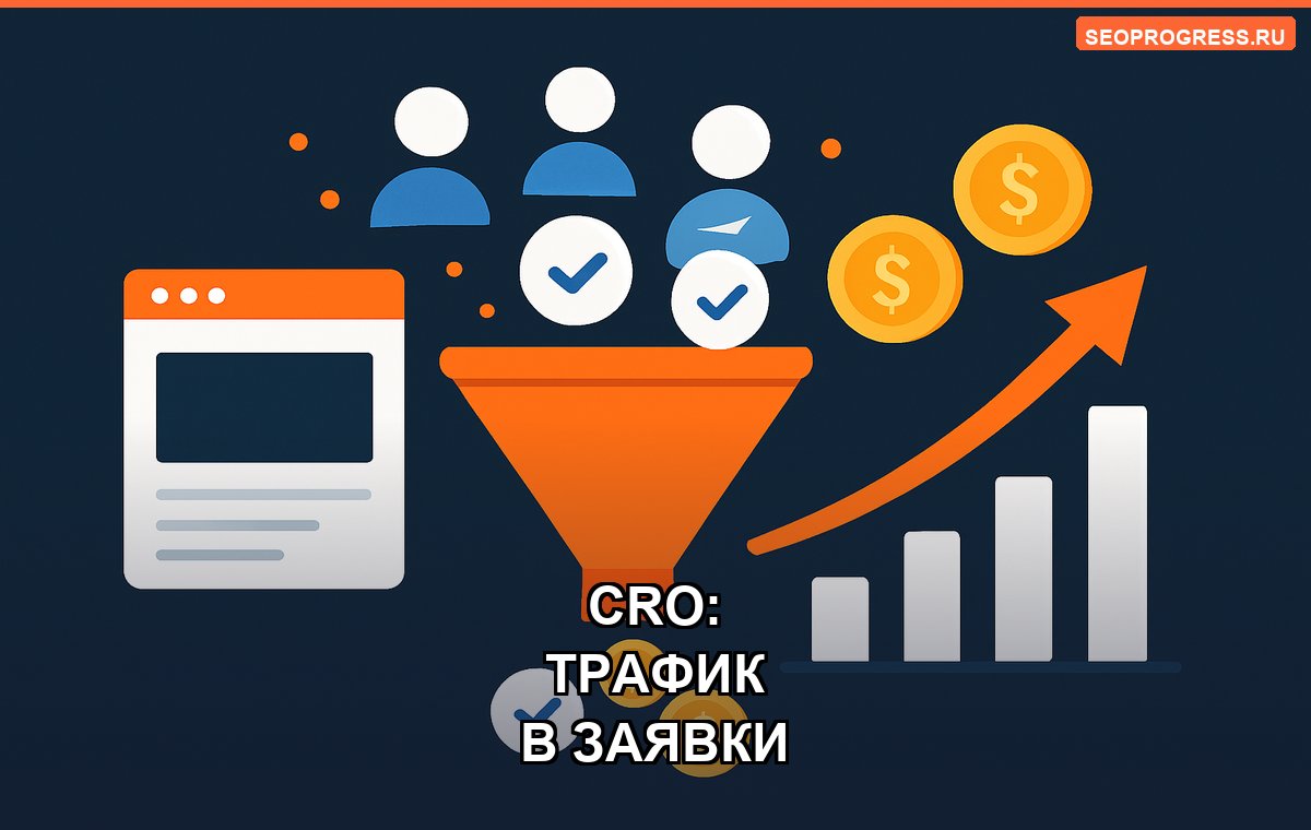 CRO: как превратить SEO-трафик в заявки и продажи