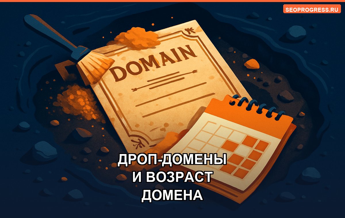 Дроп-домены и возраст домена: миф или реальное преимущество