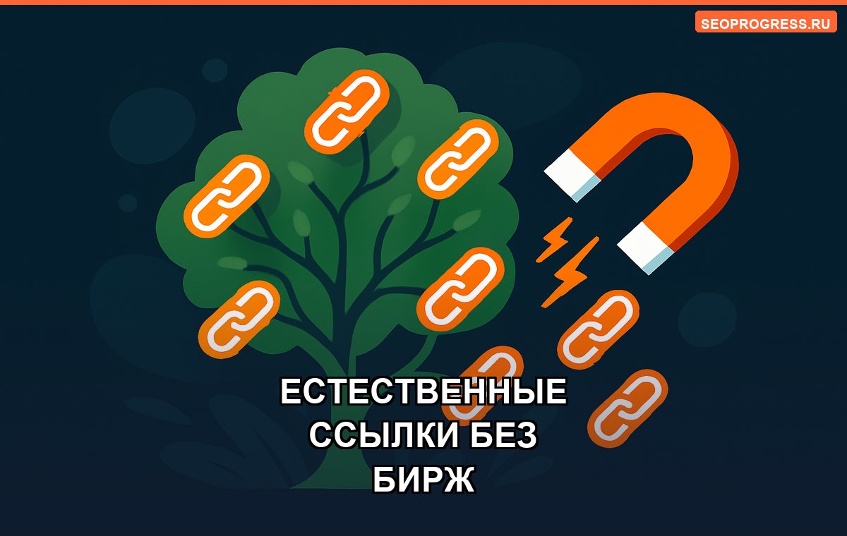 Естественные ссылки: как получать их без бирж и бюджета