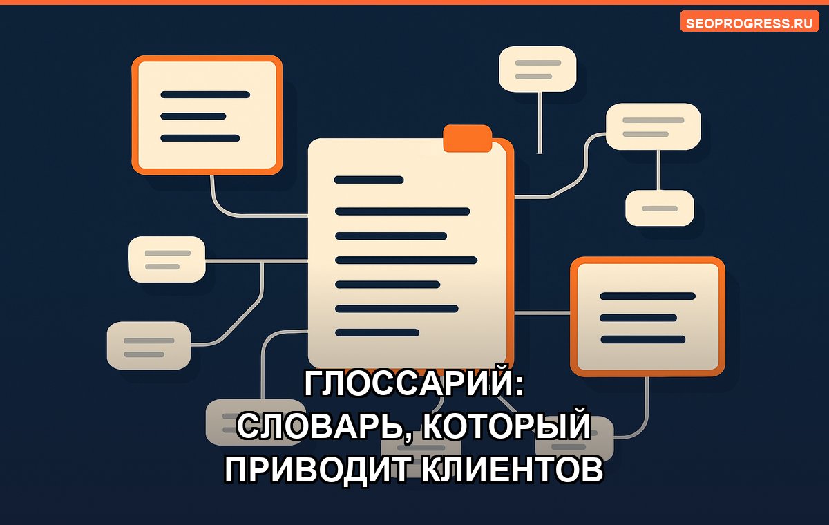 Глоссарий на сайте: как словарь терминов приводит клиентов