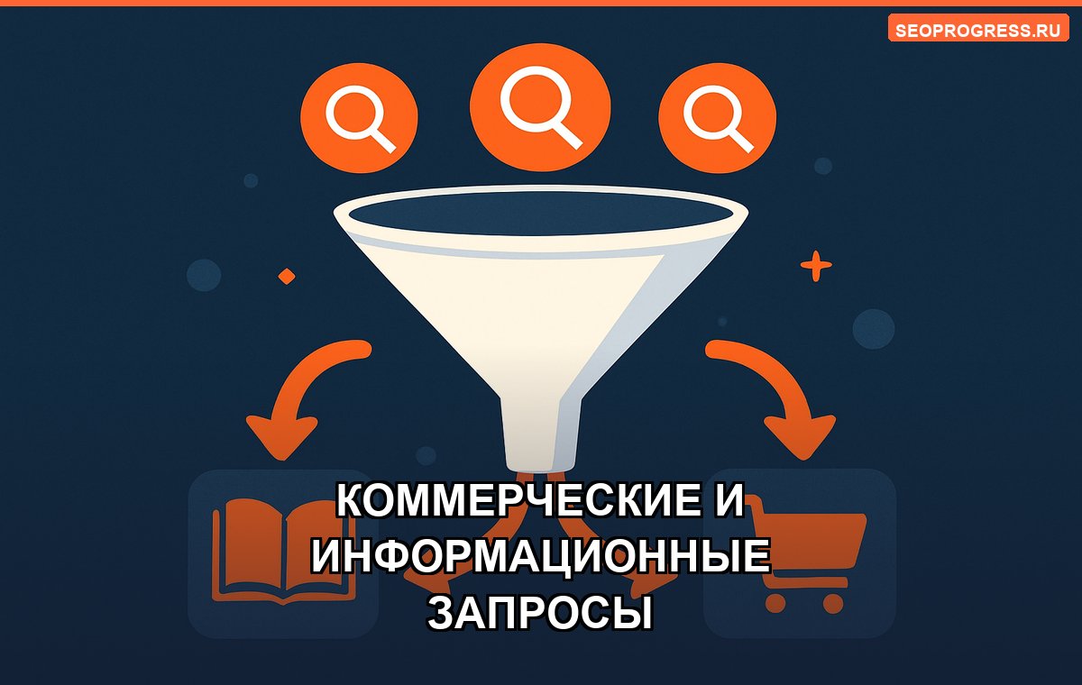 Коммерческие и информационные запросы: в чём разница и как работать