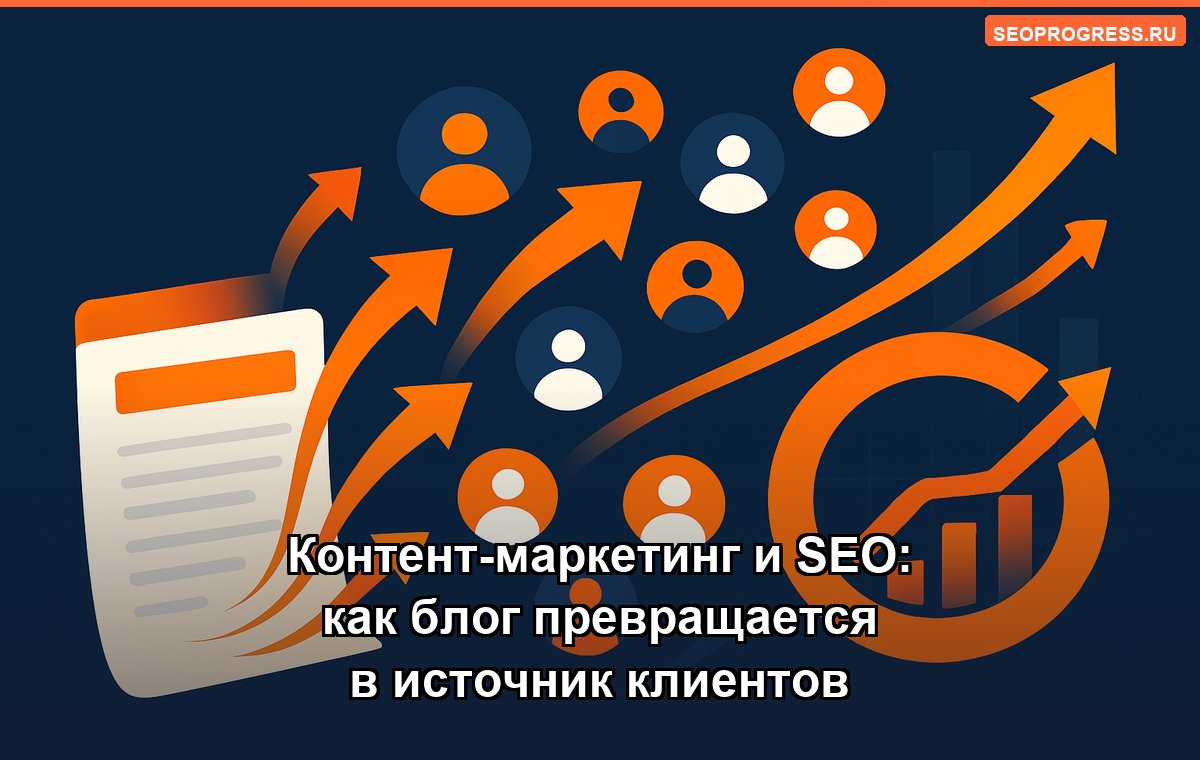 Контент-маркетинг и SEO: как блог превращается в источник клиентов