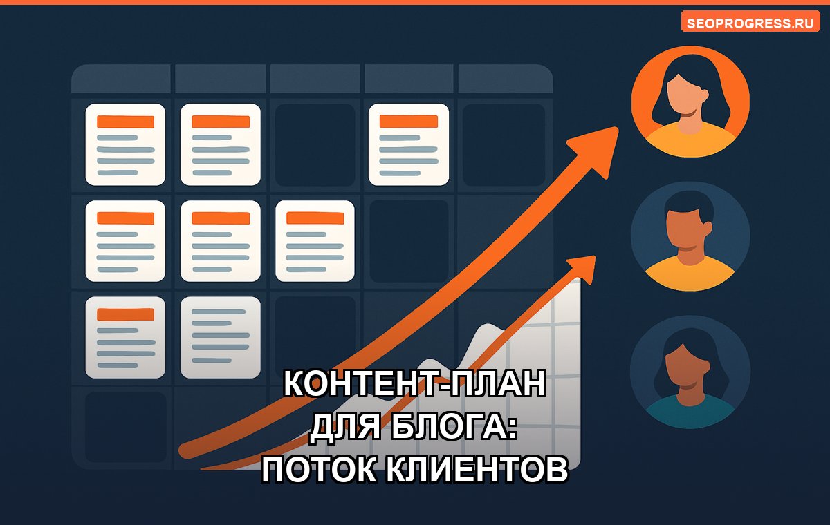 Контент-план для блога: как блог приводит клиентов из поиска