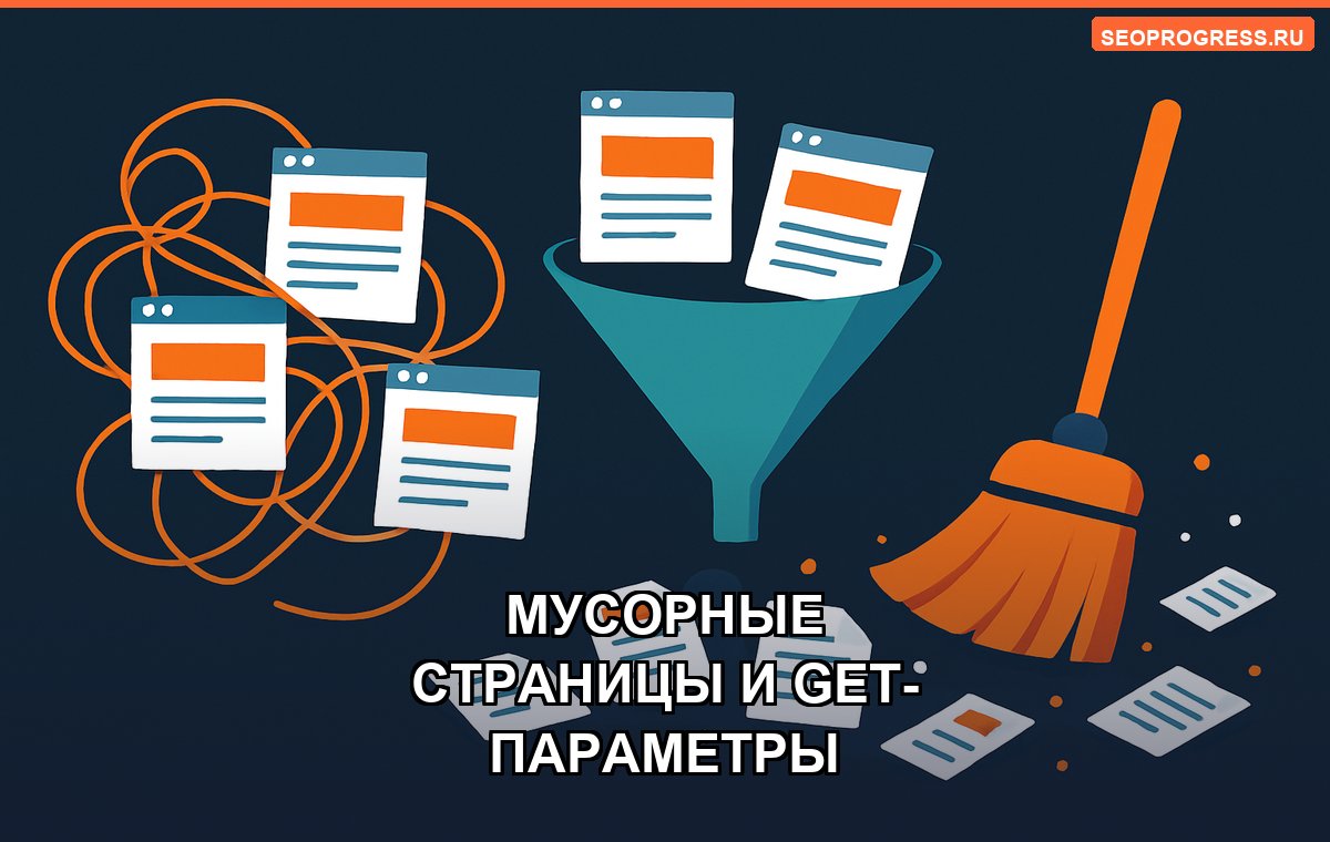 Мусорные страницы: как GET-параметры раздувают индекс и топят сайт