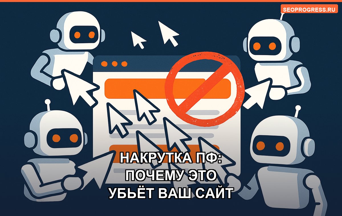 Накрутка поведенческих факторов: почему это убьёт ваш сайт