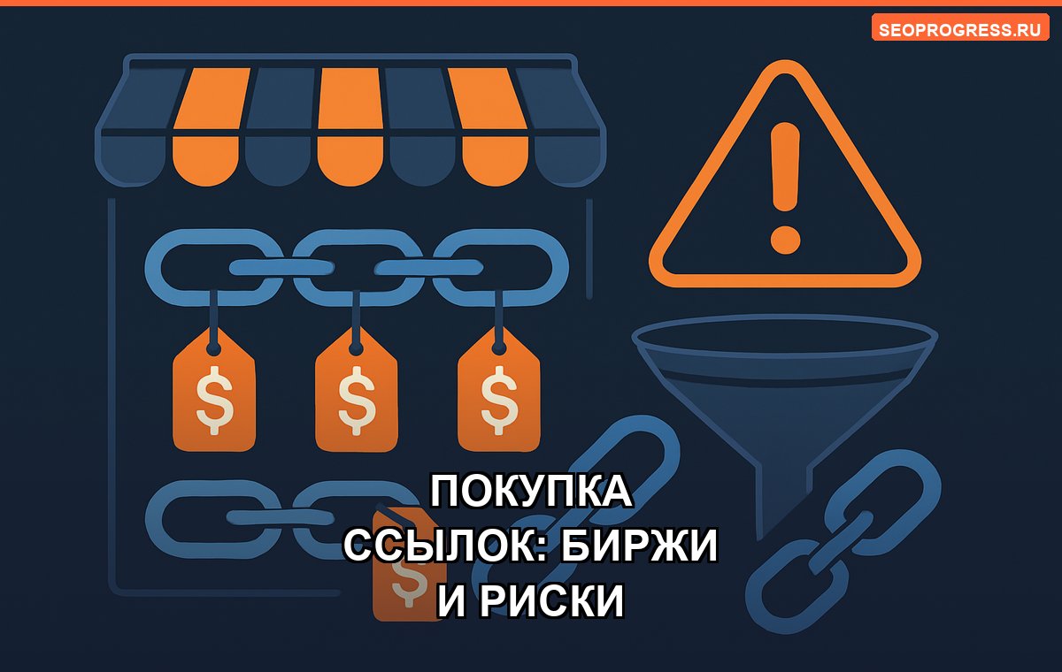 Покупка ссылок: биржи, риски и как не попасть под фильтр