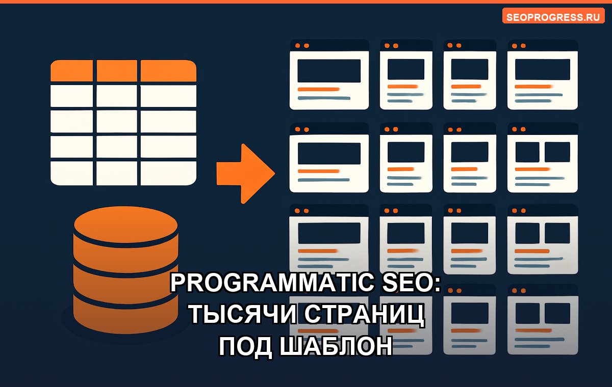 Programmatic SEO: как сделать тысячи страниц и не попасть под фильтр