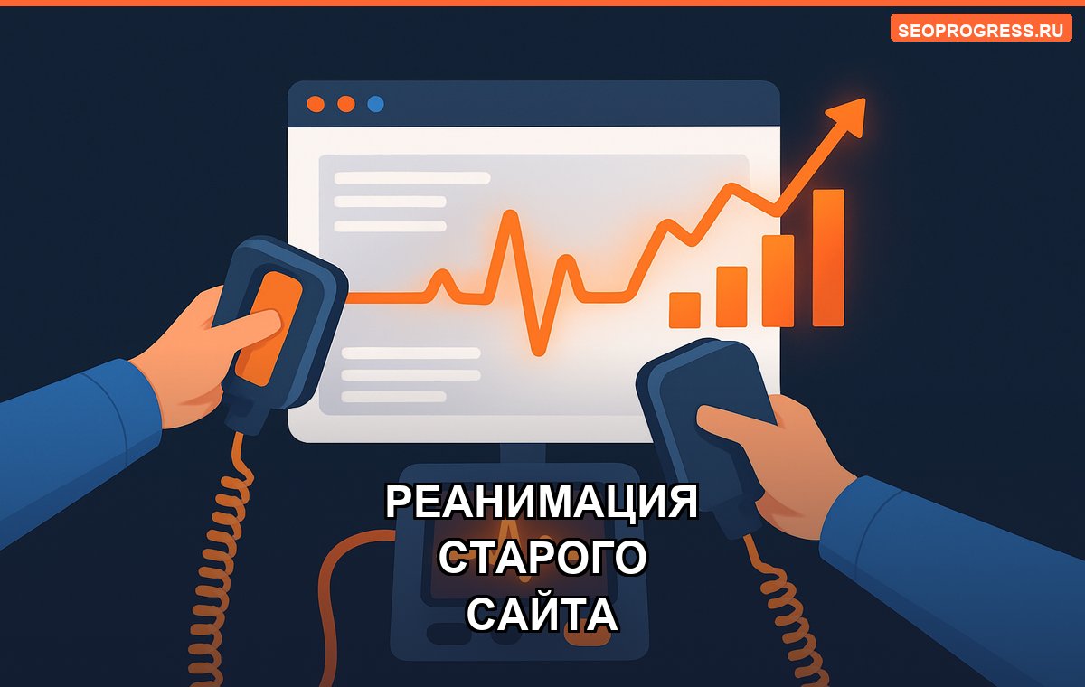 Реанимация старого сайта: как вернуть упавший трафик