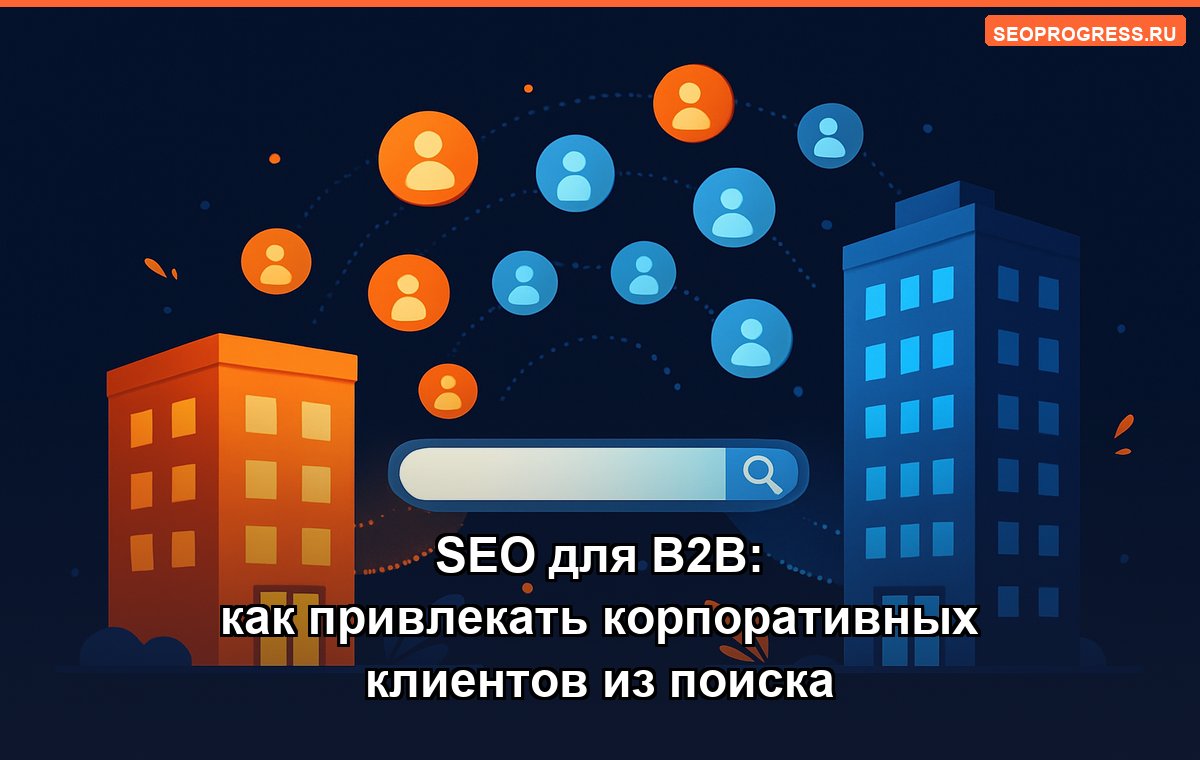 SEO для B2B: как привлекать корпоративных клиентов из поиска