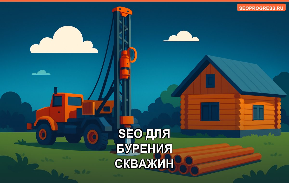 SEO для бурения скважин: сезонная ниша, где продаёт цена за метр