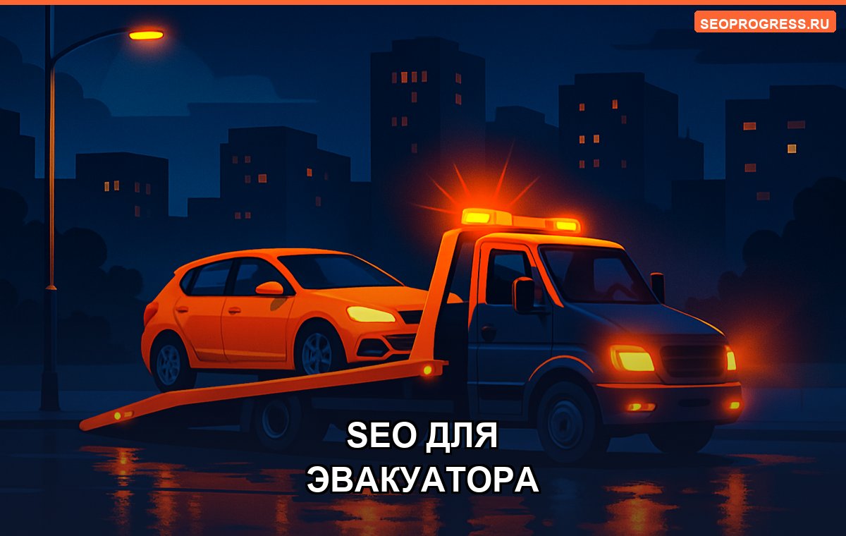 SEO для эвакуатора: звонят первому, кто на карте и отвечает ночью