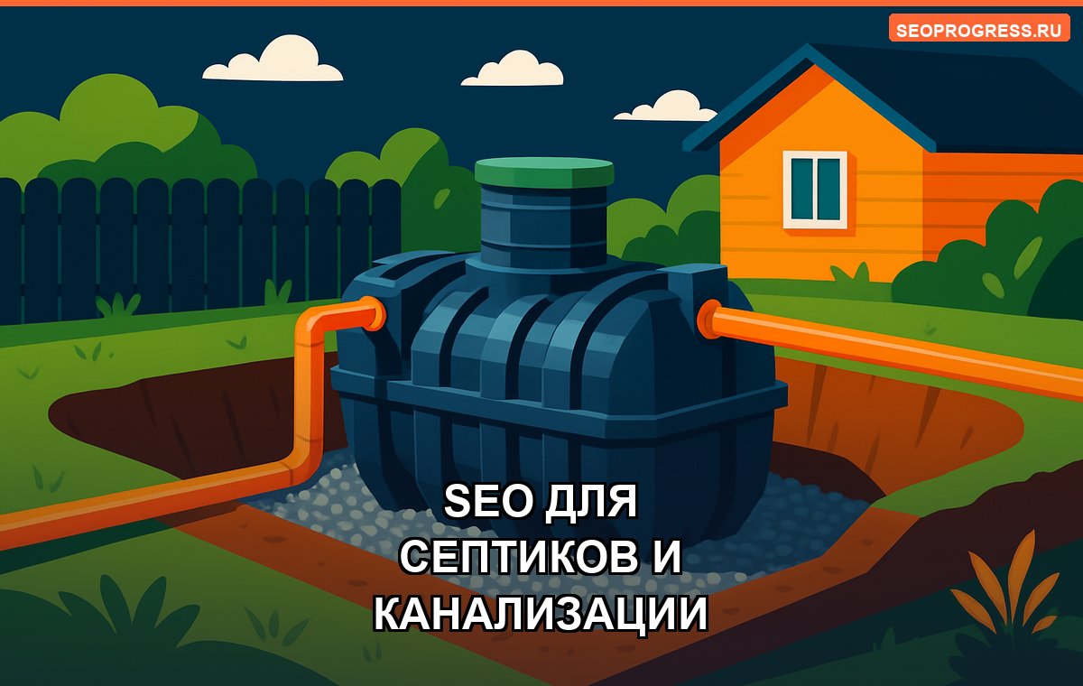SEO для септиков и канализации: клиент сравнивает модели, а не подрядчиков