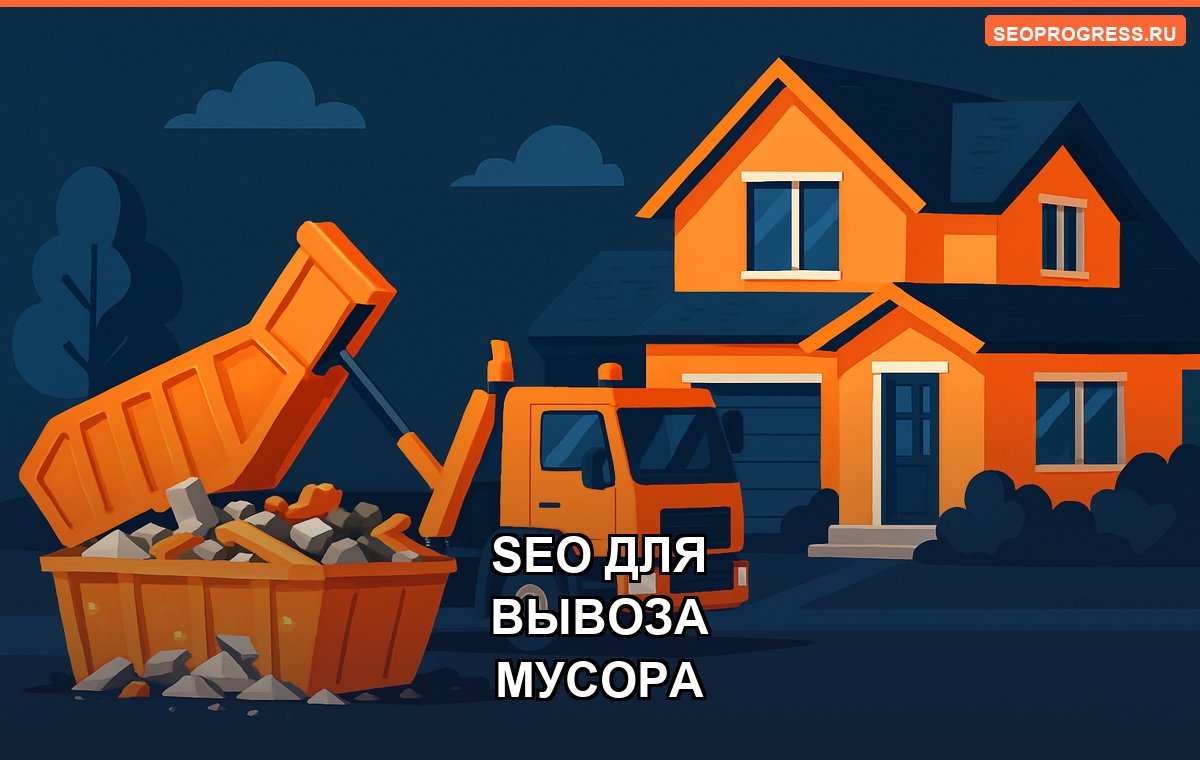SEO для вывоза мусора: заказ решается ценой за машину и сроком подачи