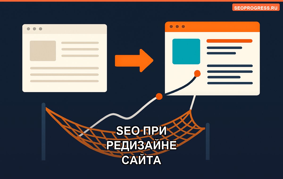 SEO при редизайне сайта: как не потерять трафик и позиции