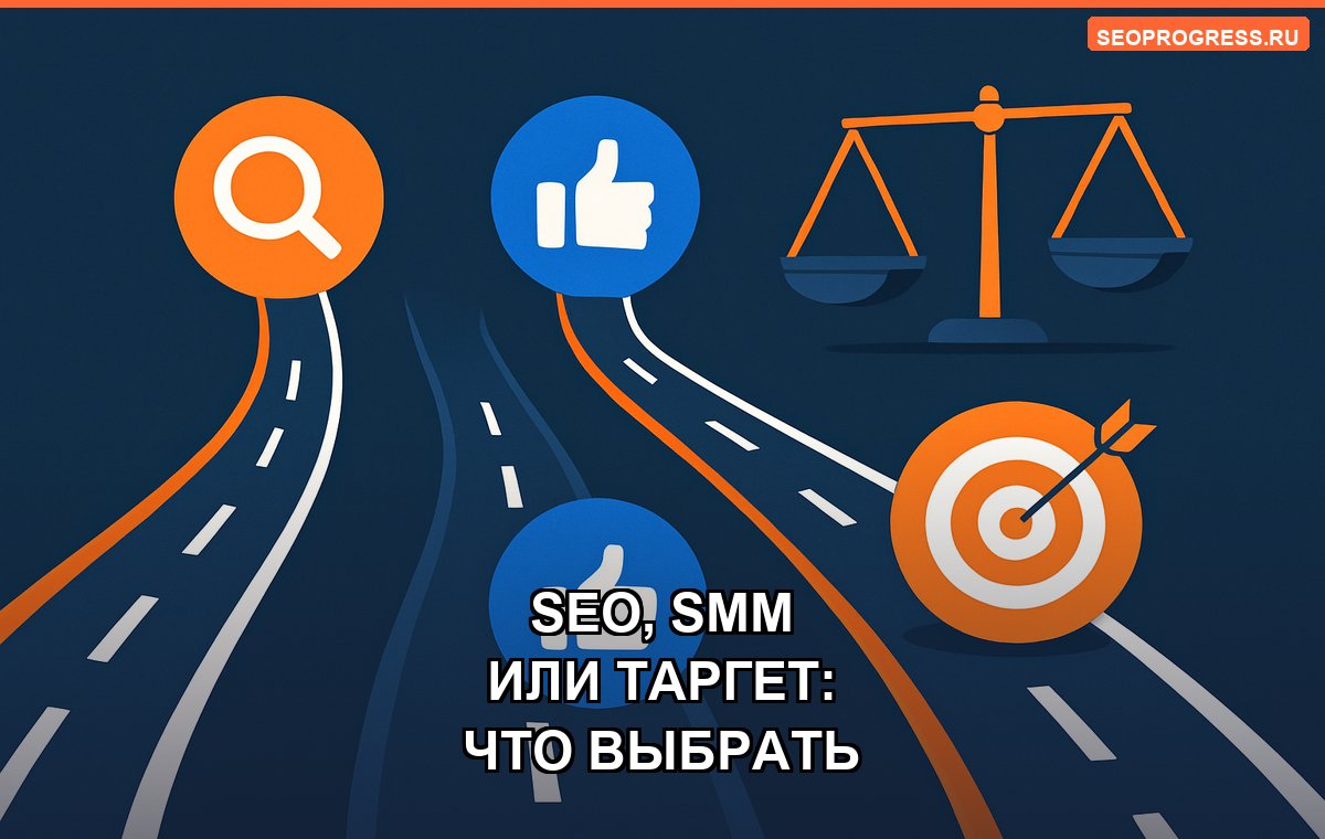 SEO, SMM или таргет: какой канал выбрать бизнесу