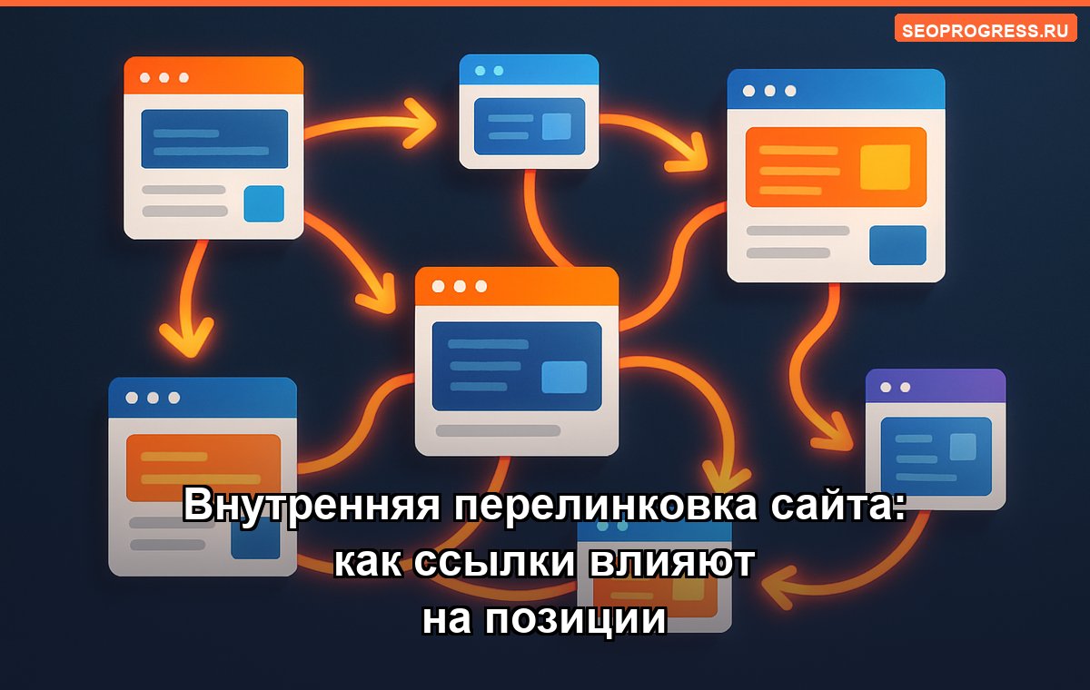 Внутренняя перелинковка сайта: как ссылки влияют на позиции