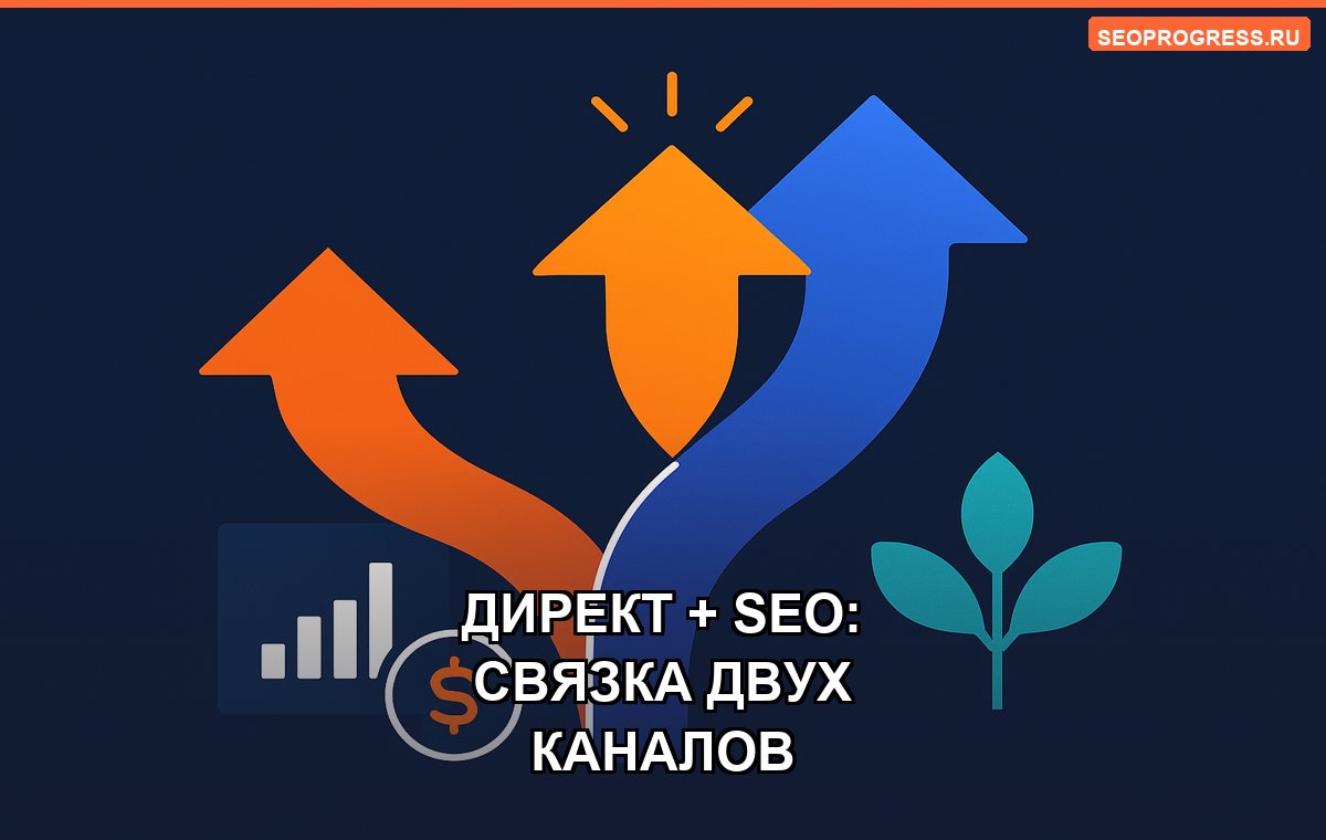 Директ + SEO: связка, которая даёт больше, чем сумма каналов