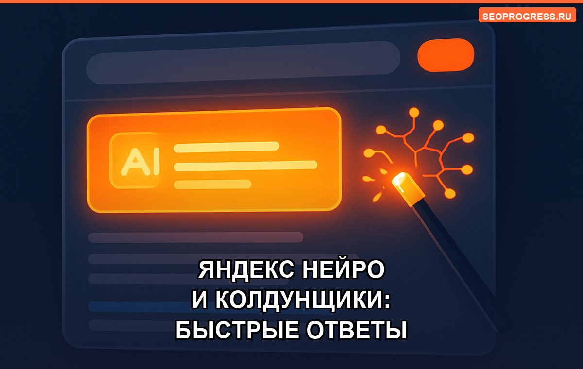 Яндекс Нейро и колдунщики: как попасть в быстрые ответы